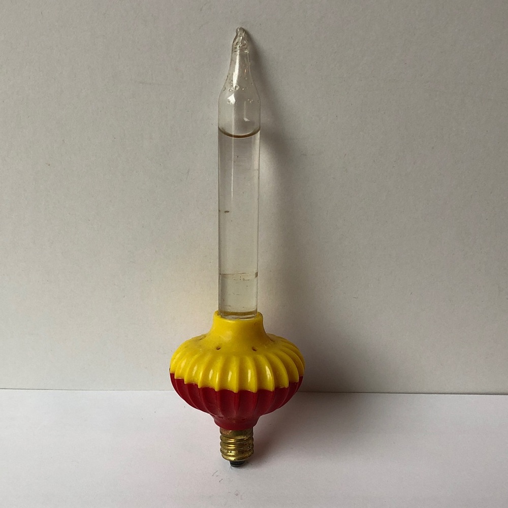 Rare Vintage MCM Noma Christmas biscuit bubble light